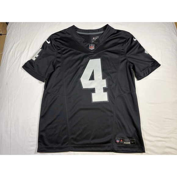 Nike Other - Nike Derek Carr Las Vegas Raiders Game Football Jersey Black Men's Size Medium